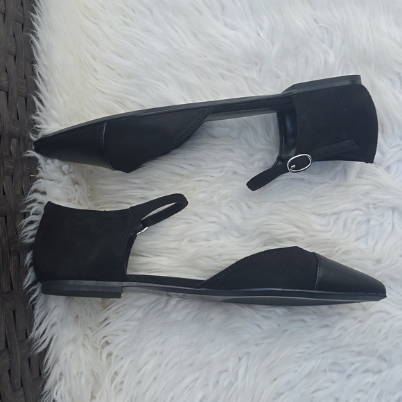 Marc Fisher Elesia2 Black Pointed Flats - Picture 12 of 13